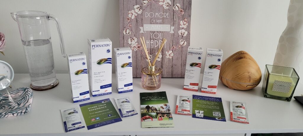 Pernaton displayed at Beauty & Holistic Therapies